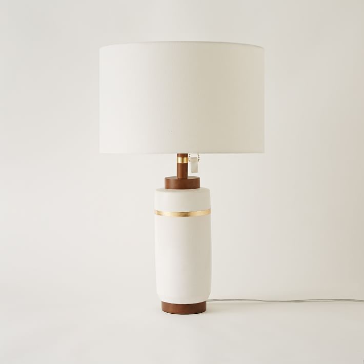 crackle glaze table lamp