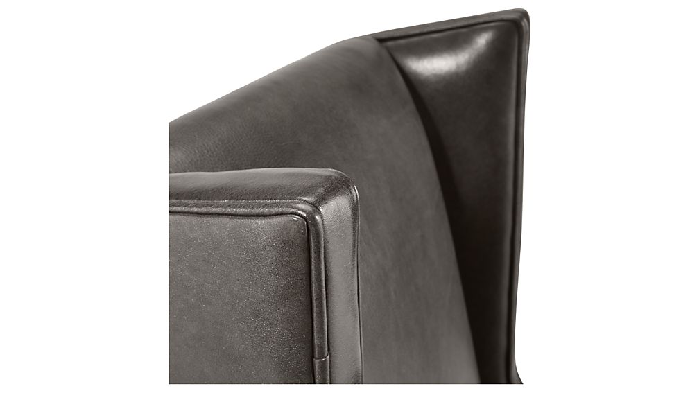 neo leather wingback office chaircrate and barrel | havenly neo leather wingback office chaircrate and barrel | havenly