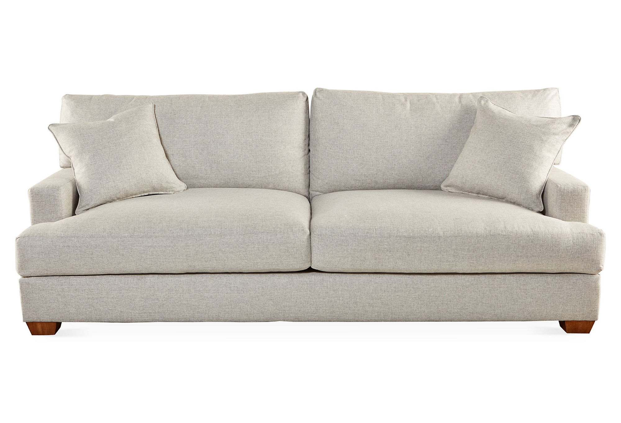 Lounge Ii 93 Sofa Taft Heather By Crate And Barrel Havenly Lounge Ii 93 Sofa Taft Heather By Crate And Barrel Havenly