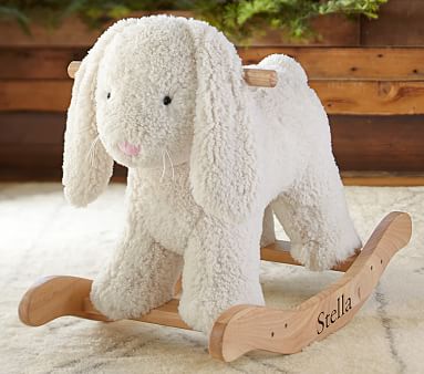 Pottery barn kids store bunny rocker