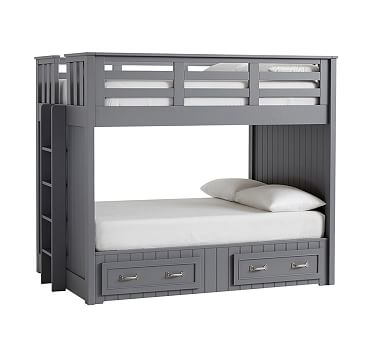 pottery barn full over full bunk beds