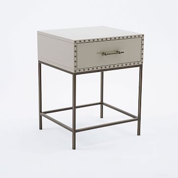 west elm nailhead nightstand