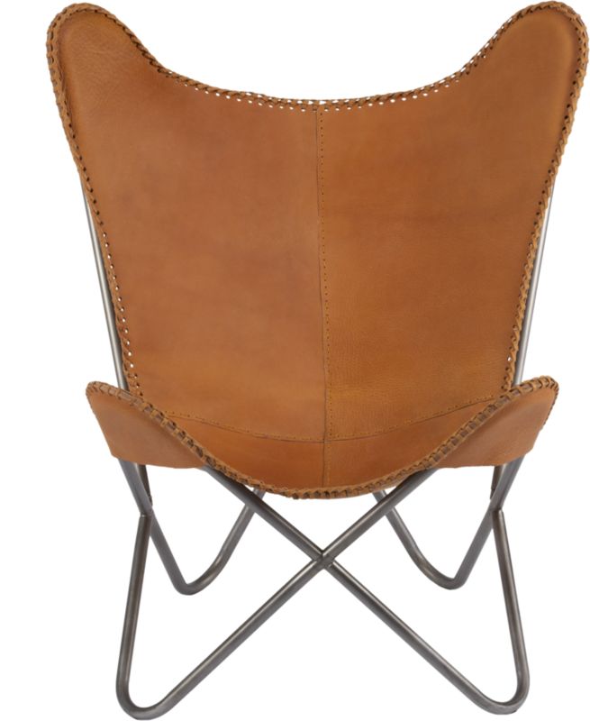 crate and barrel butterfly chair