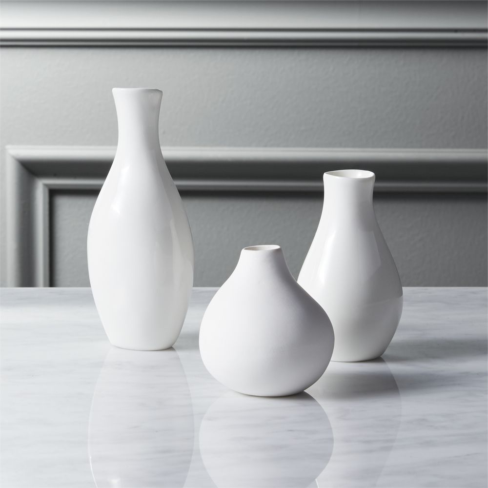 3piece trio vase set CB2 Havenly