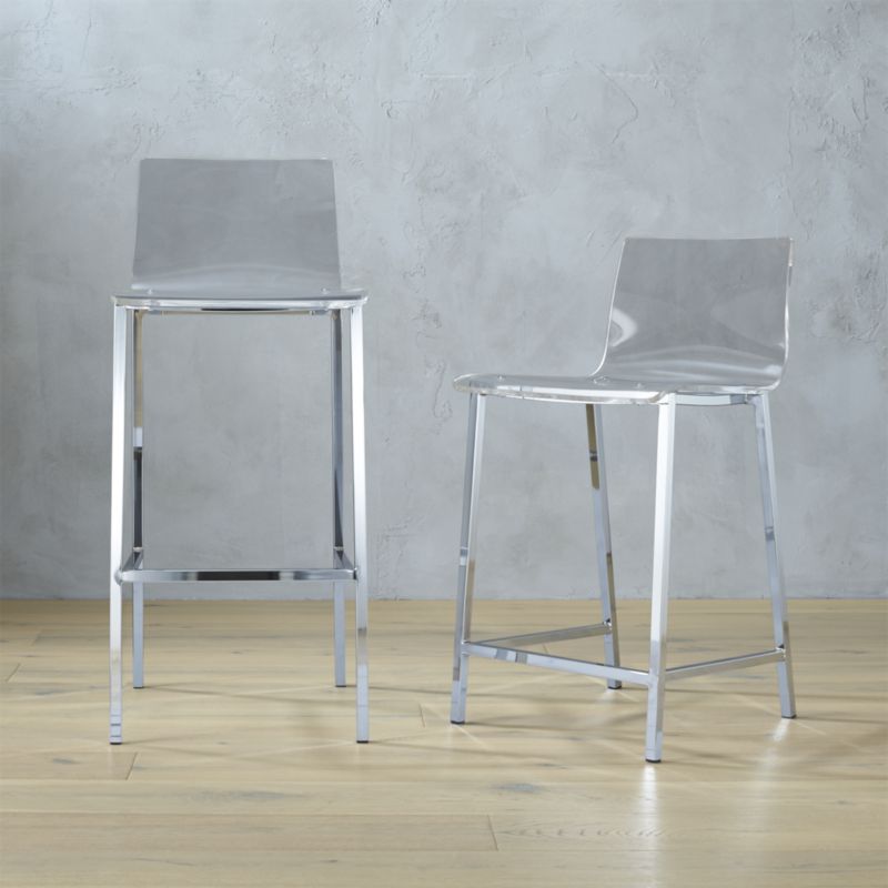 Cb2 vapor counter online stool