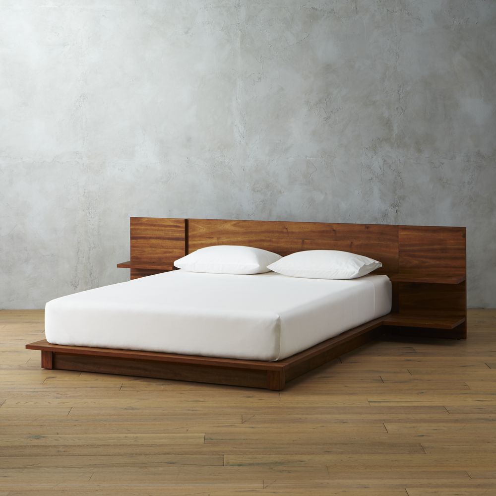 Andes Acacia King Bed Cb2 Havenly, Andes White King Bed