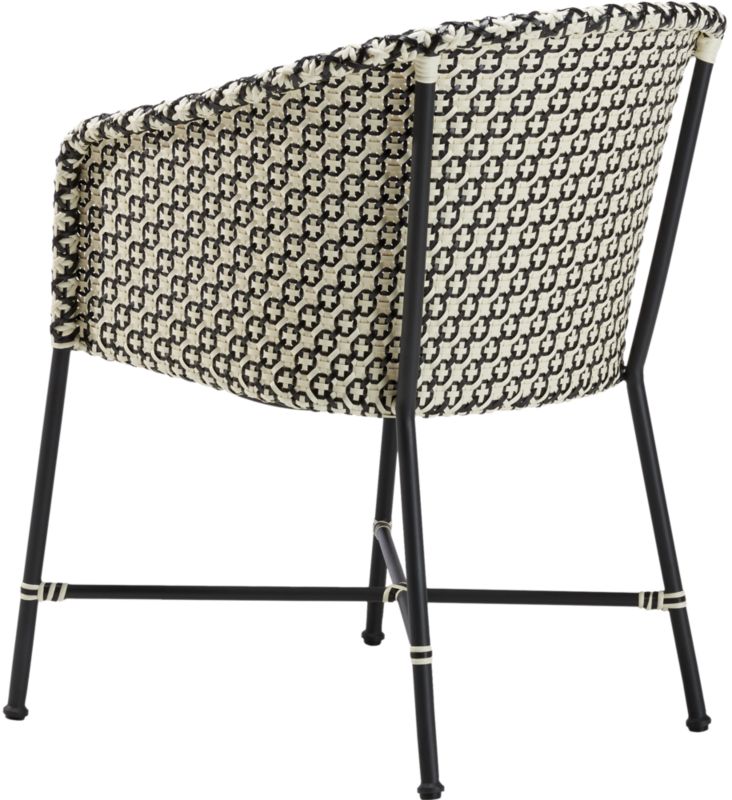 brava dining lounge wicker chair