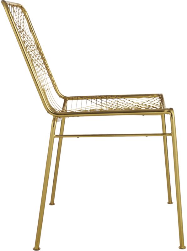 Alpha best sale brass chair