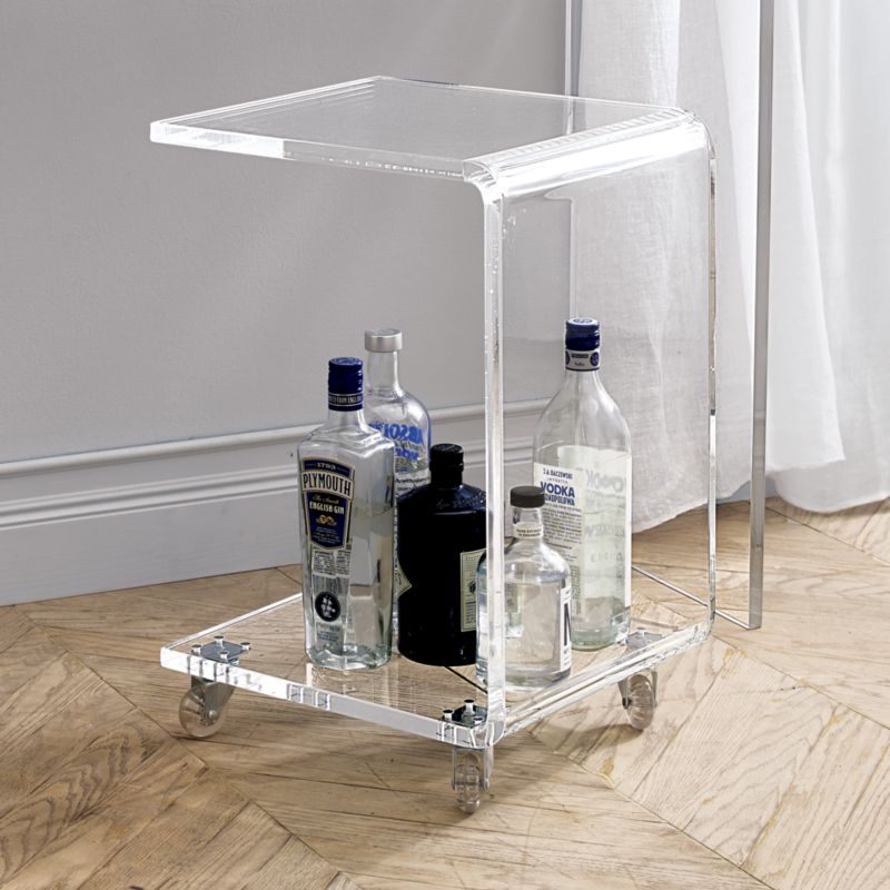 Peekaboo acrylic c table discount