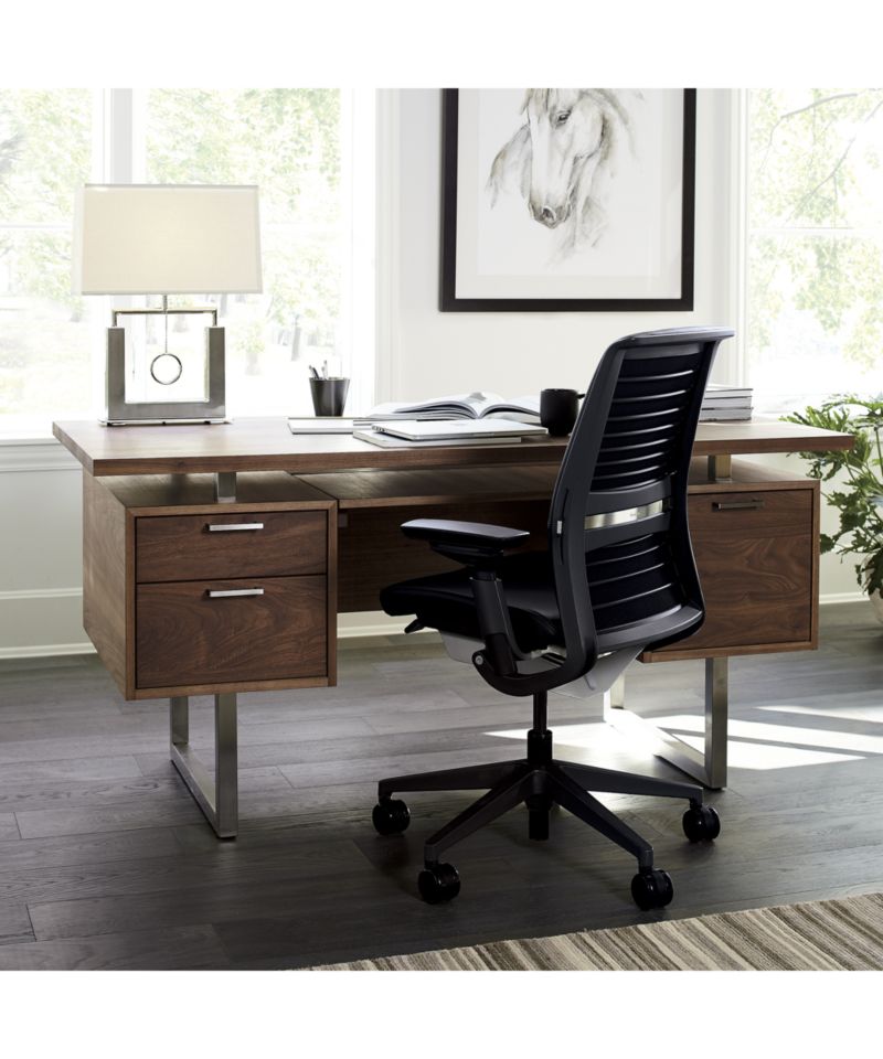 crate and barrel executive desk