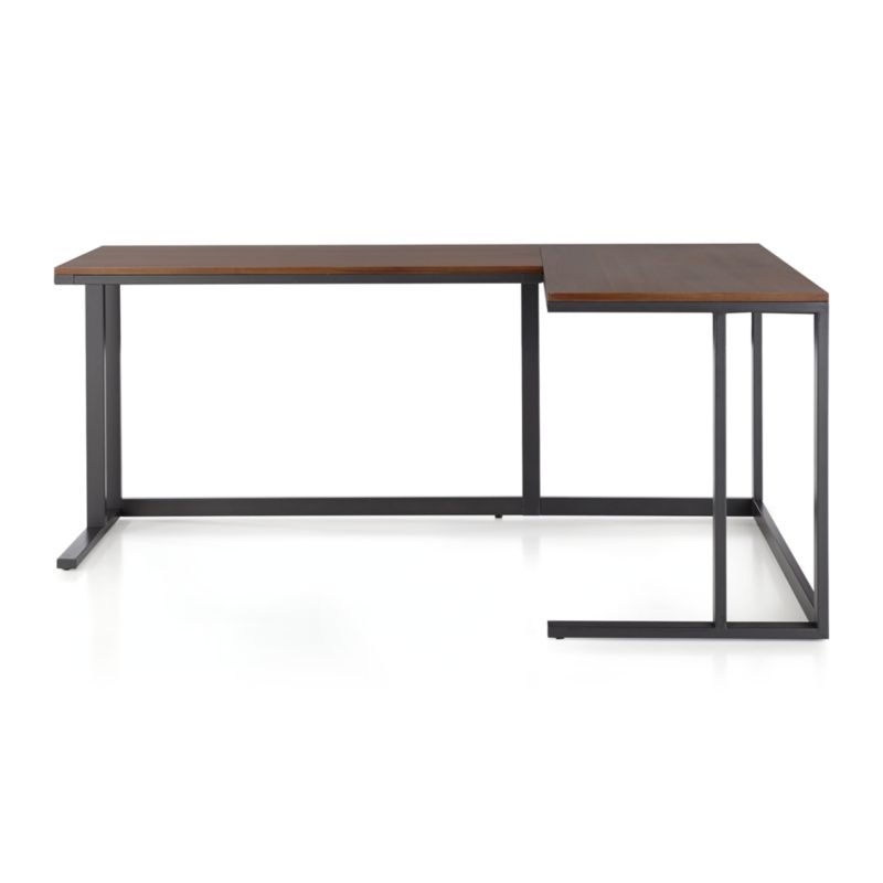 Pilsen graphite corner desk discount