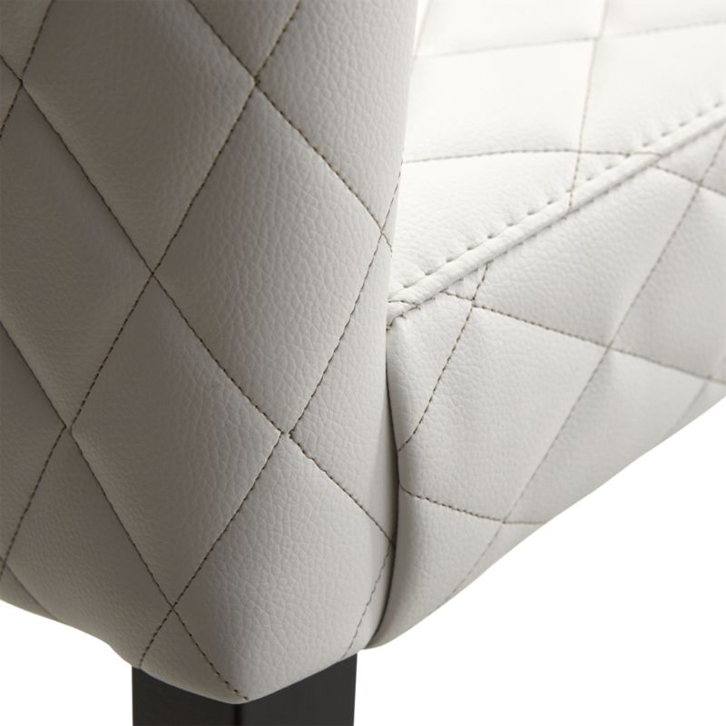 curran quilted oyster dining chair