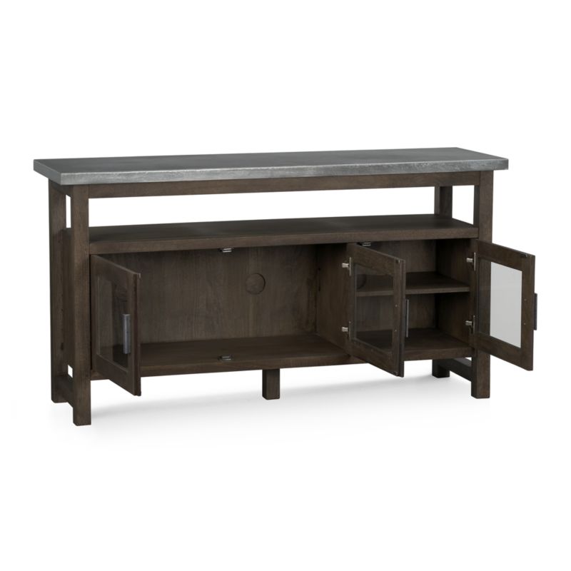 Galvin metal top sideboard discount