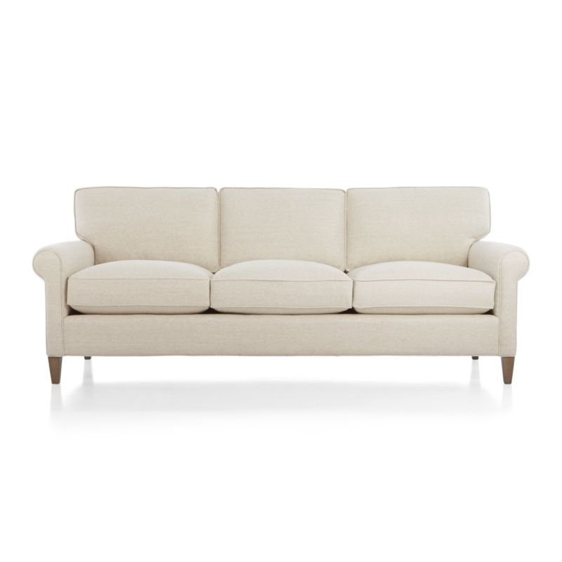 Montclair 3 Seat Sofa Crate and Barrel Havenly
