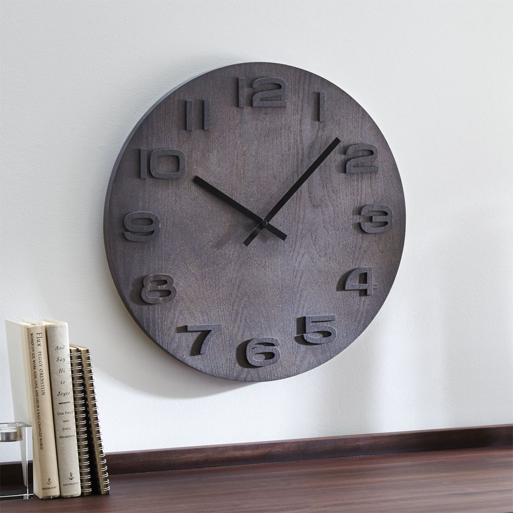 Ryder 195 Wall Clock Crate And Barrel Havenly
