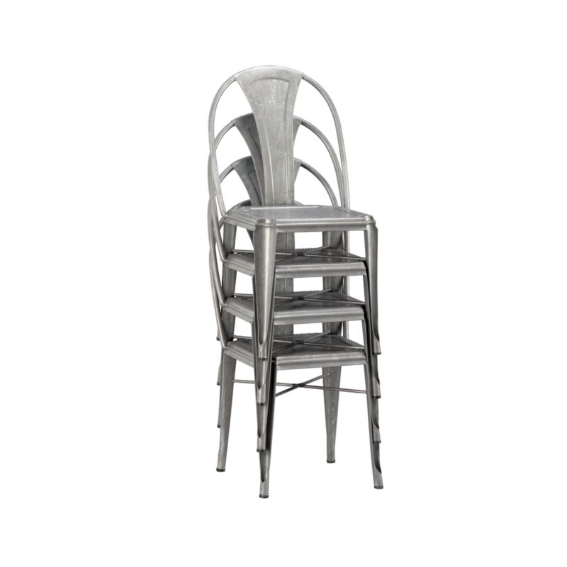 Lyle Metal Dining Chair Crate and Barrel Havenly