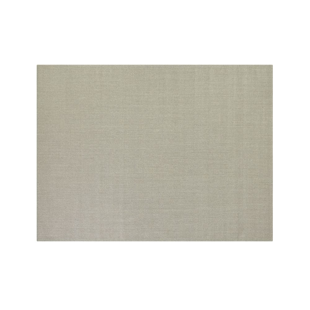 Sisal Dove Grey 9'x12' Area Rug Crate and Barrel Havenly