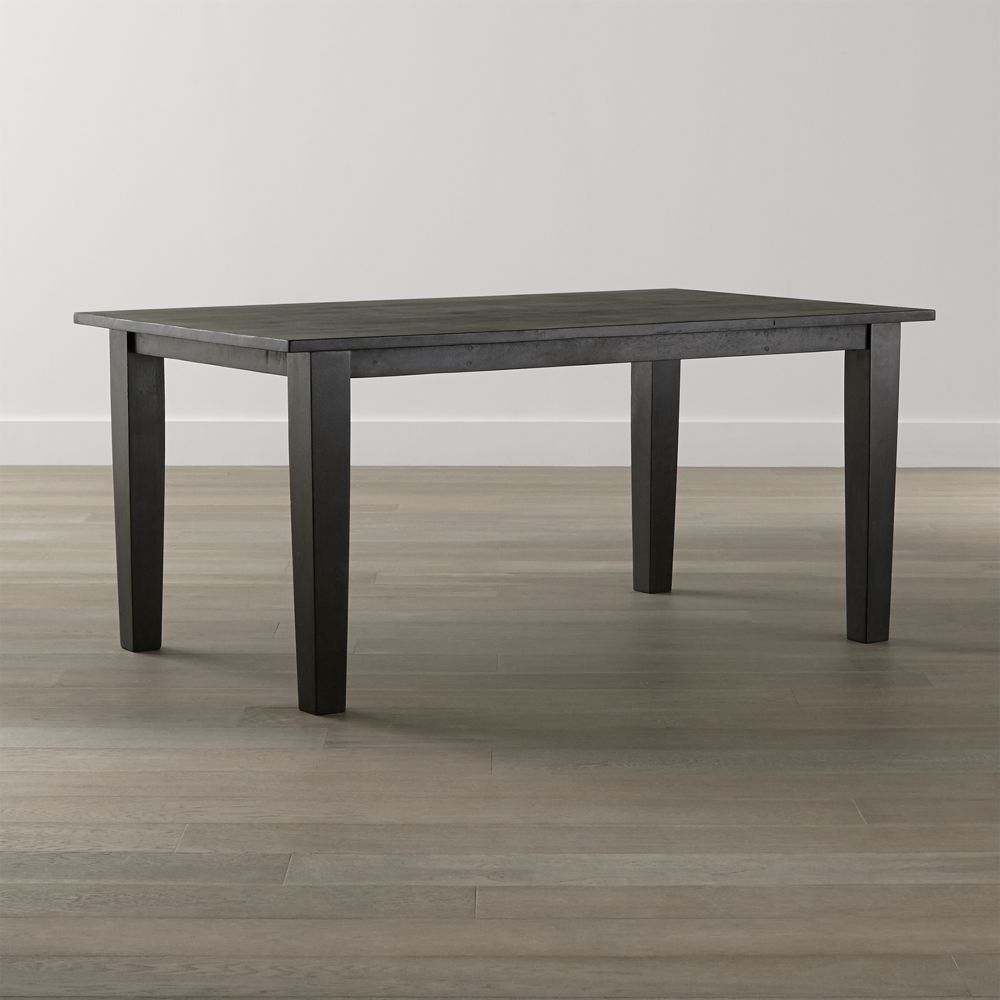 crate and barrel basque java dining table