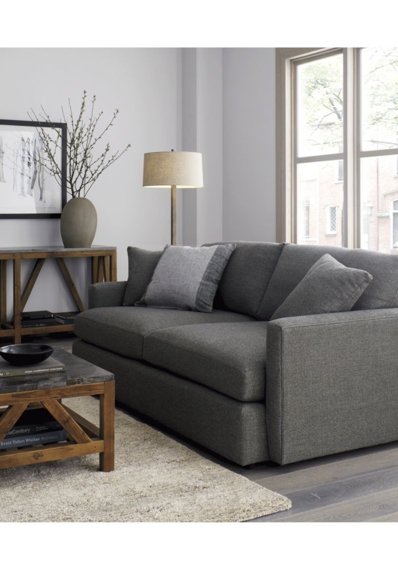 Denley Bronze Floor Lamp Crate and Barrel