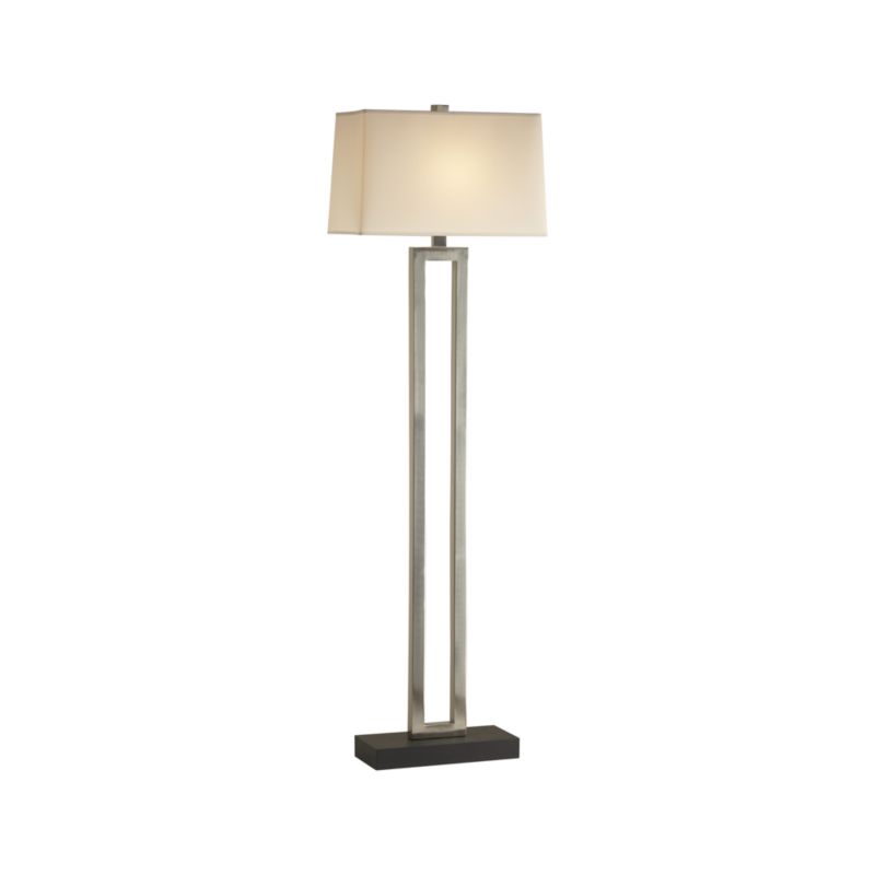Duncan Antiqued Silver Floor Lamp Crate And Barrel Havenly Duncan Antiqued Silver Floor Lamp, Duncan Antique Silver Floor Lamp