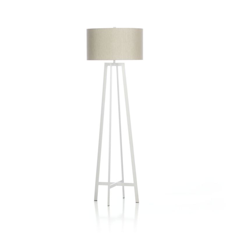 crate and barrel castillo floor lamp