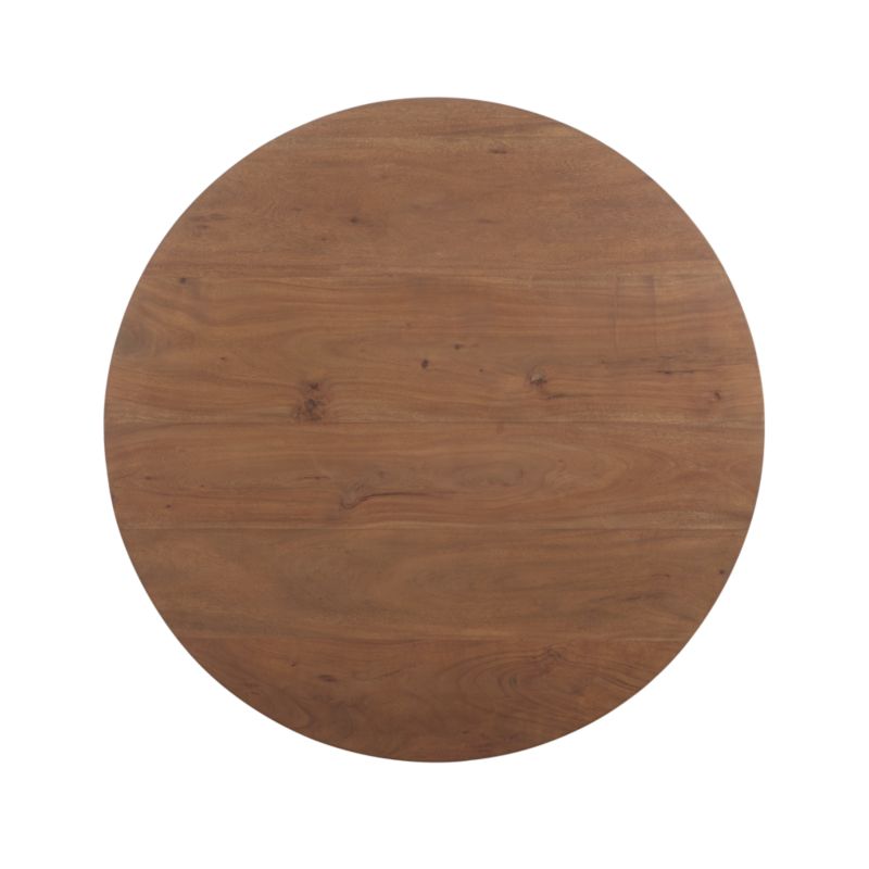 Revolve 48" Round Adjustable Height Dining Table Crate and Barrel