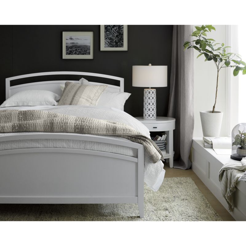 Crate and online barrel arch bed