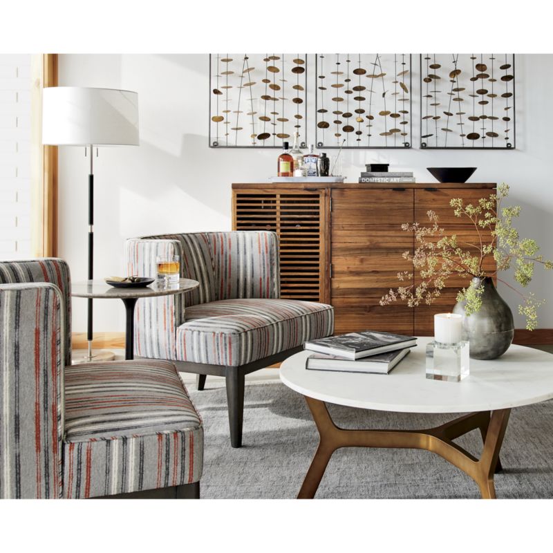 Chimes Metal Wall Sculpture Crate and Barrel