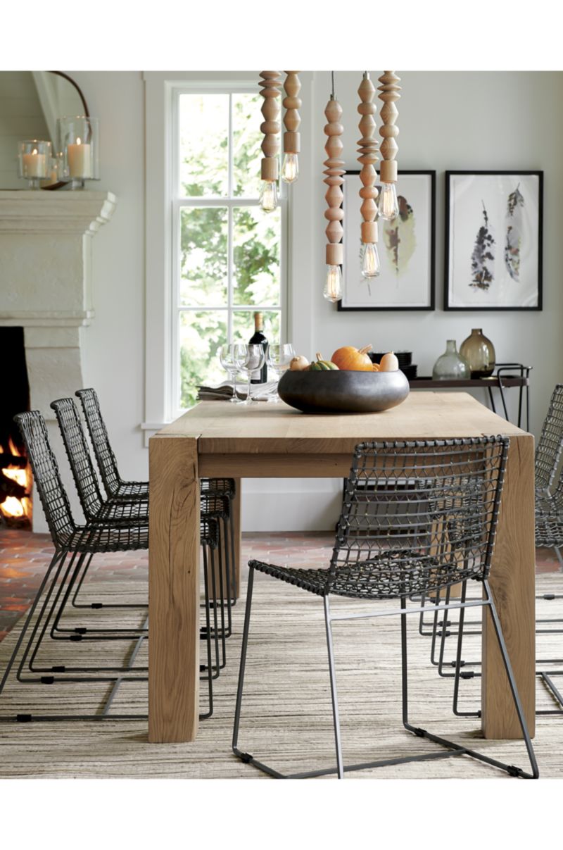 crate and barrel tig chair