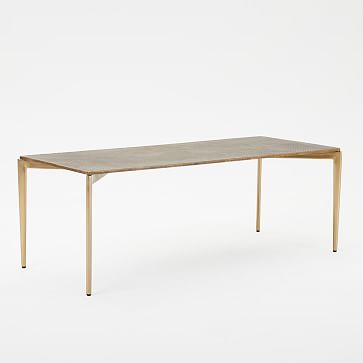 West elm deals metal coffee table