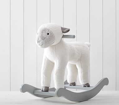 Pottery barn 2025 kids lamb rocker