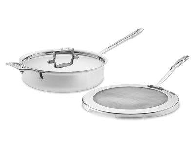 Williams-Sonoma - September 2016 Catalog - All-Clad d5 Hybrid Saute Pan,  4-Qt.