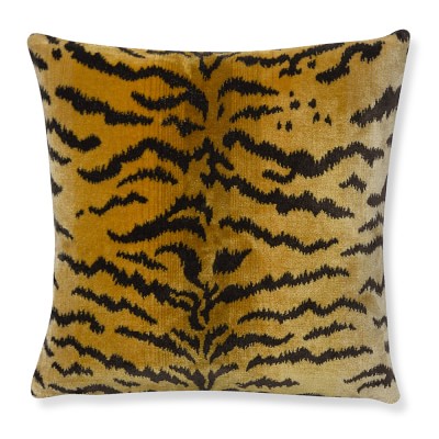 scalamandre tiger pillow