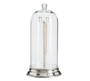 Cloche jewelry clearance holder