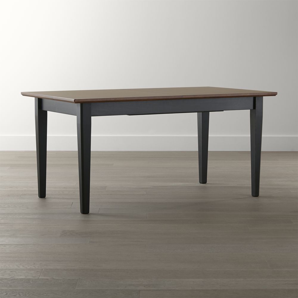 cross leg glass dining table