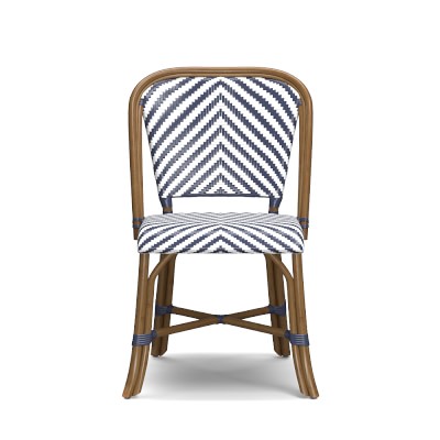 parisian bistro woven side chair