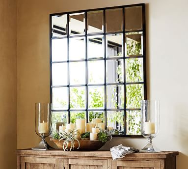 Eagan Multipanel Large Mirror 44 X 55 Bronze Finish Pottery Barn Havenly Eagan Multipanel Large Mirror 44 X 55, Eagan Multipanel Mirror Large Bronze Finish