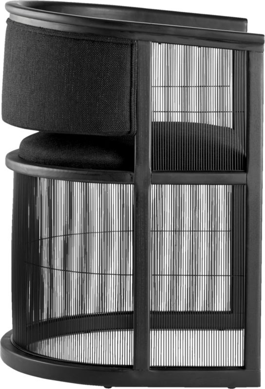 kaishi black chair