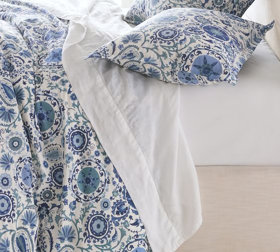 adya suzani print duvet cover