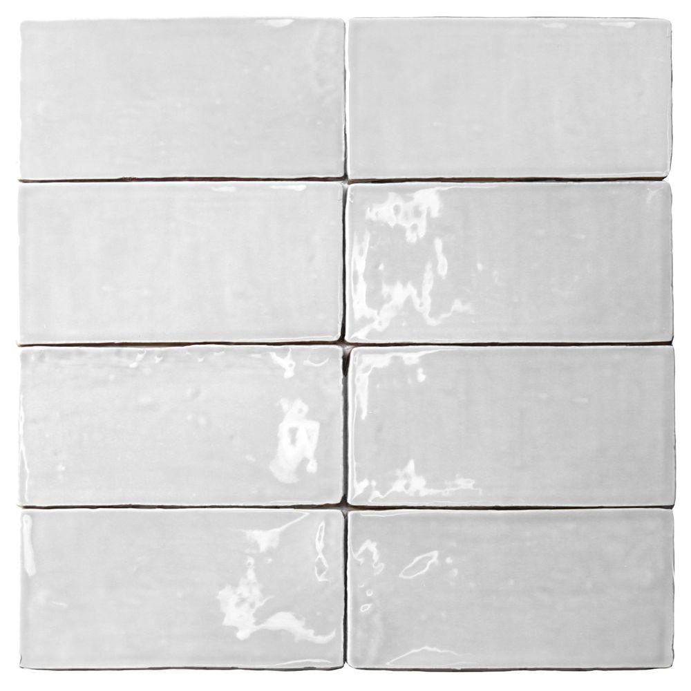Splashback Tile Catalina White 3 In X 6 8 Mm Ceramic Wall Splashback Tile Catalina White 3 In X