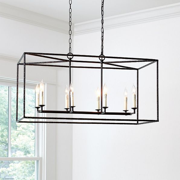 Ballard Designs Hadley 8-Light Pendant - Rectangular - Ballard Designs