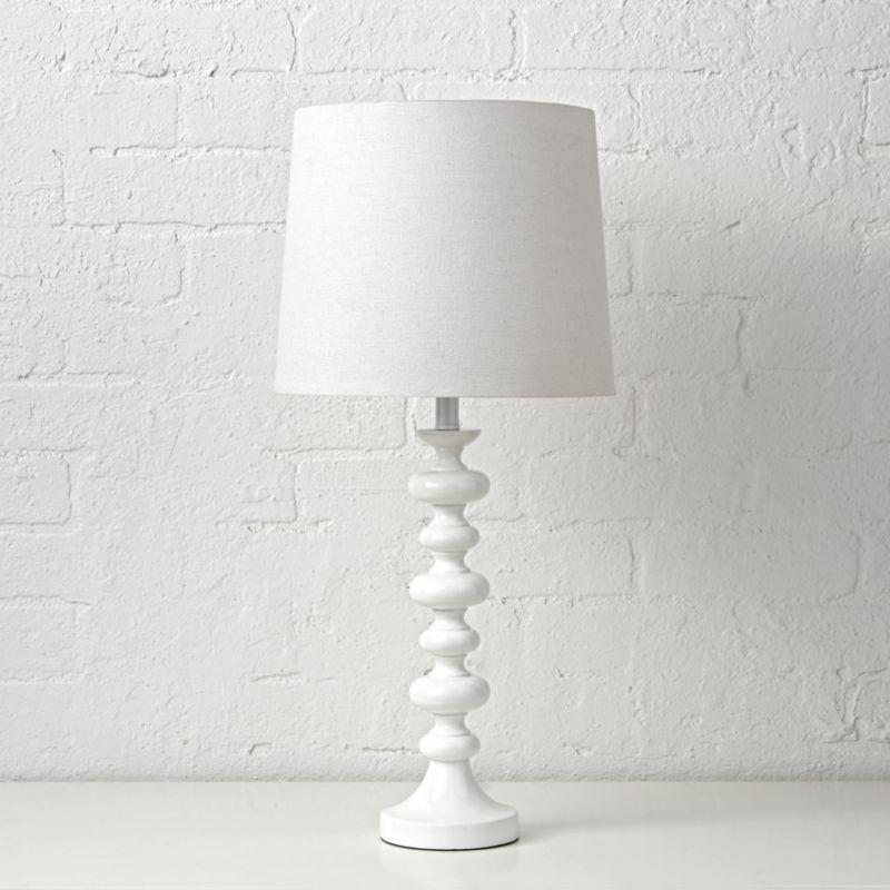 Jenny Lind White Table Lamp Crate And, Jenny Lind Floor Lamp