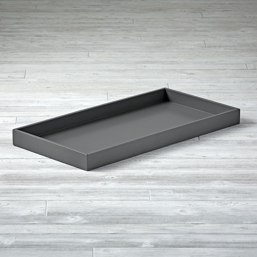 crate and barrel changing table