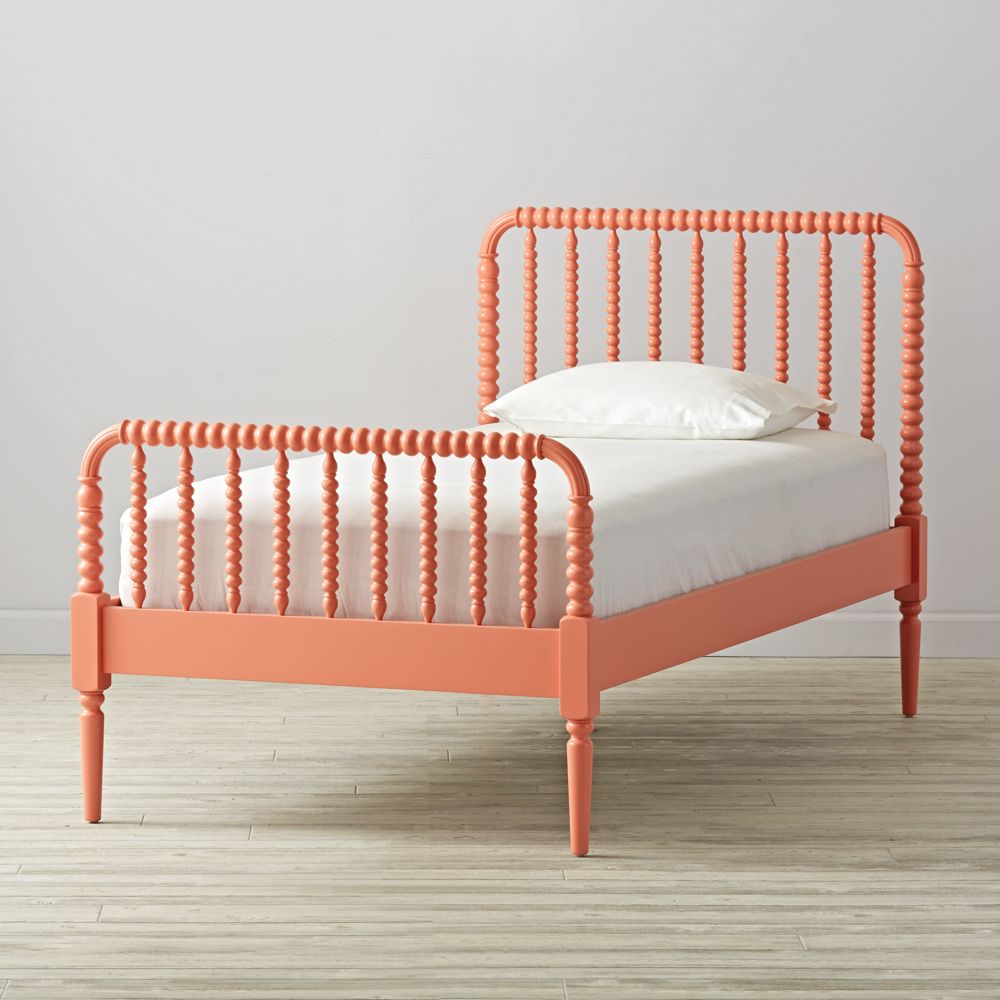 Jenny Lind Coral Twin Bed Crate and Barrel Havenly