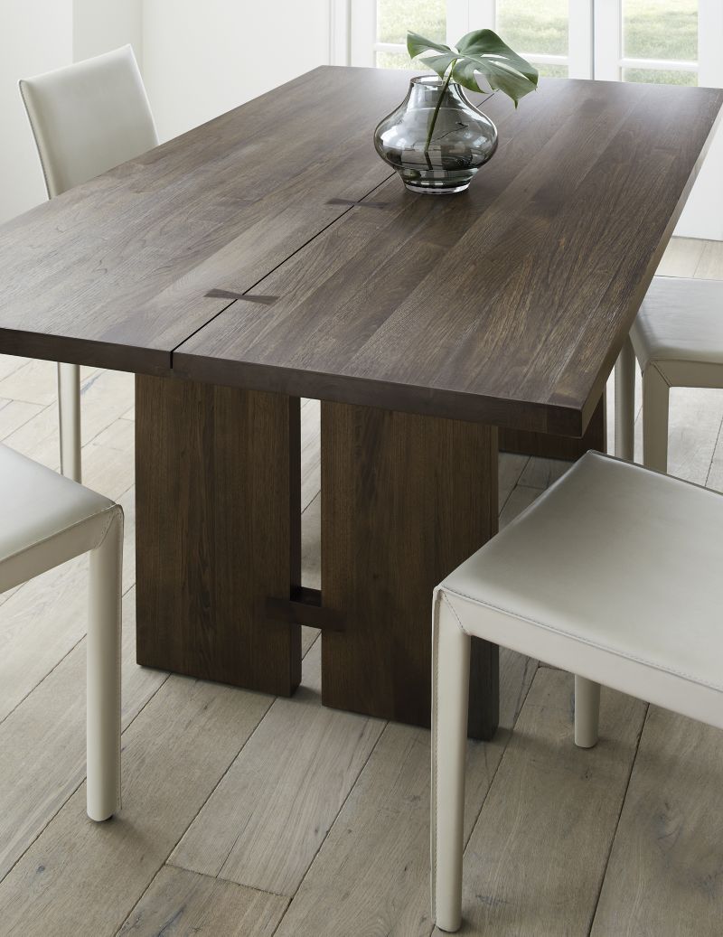 Monarch Shiitake 76 Dining Table Crate And Barrel