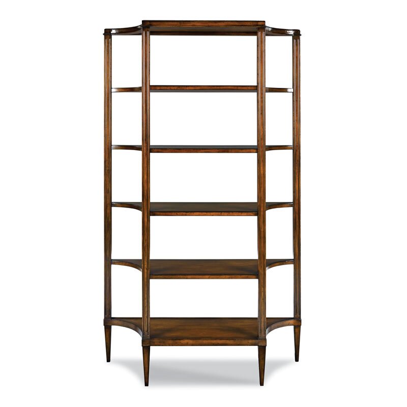 Woodbridge Furniture Etagere Bookcase Finish: Santa Fe - Perigold | Havenly