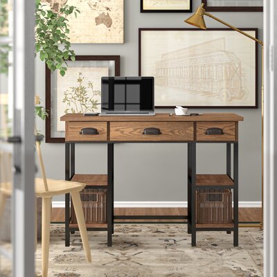 neela solid wood desk