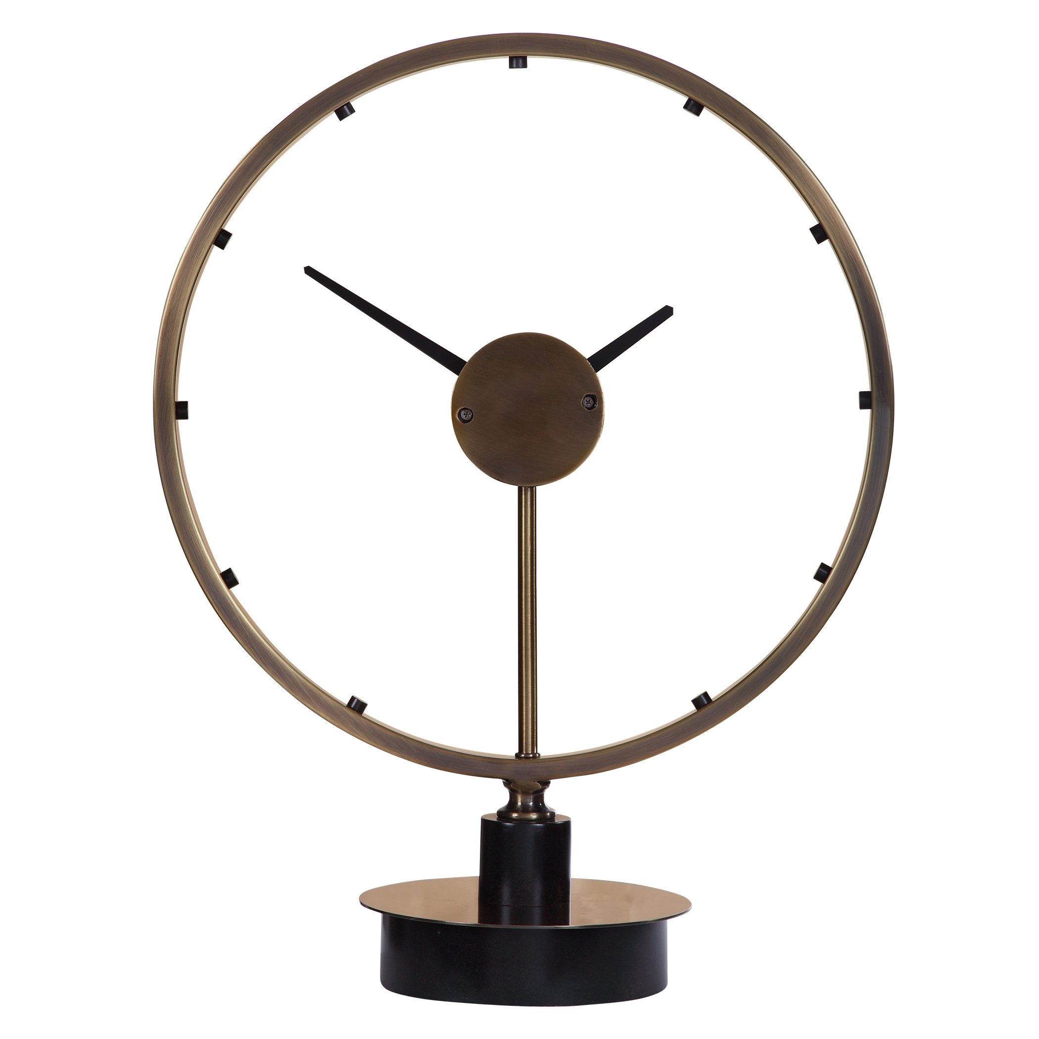 Davy Modern Table Clock Hudsonhill Foundry Havenly