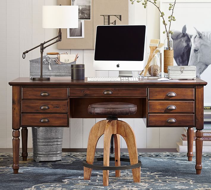 auburn desk pottery barn