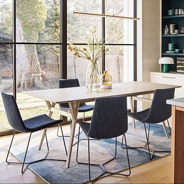 West elm pebble dining shop table